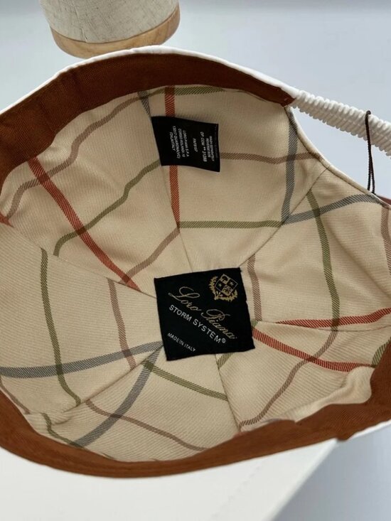Loro Piana Storm System Baseball Cap white Made in Italy main image 9